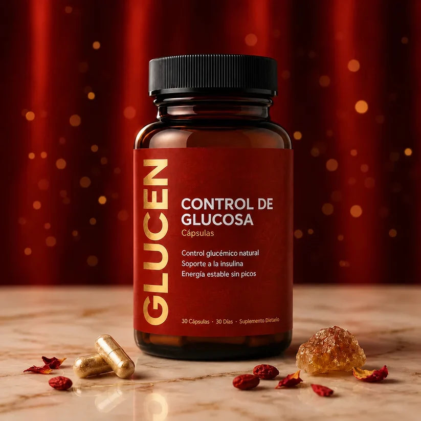 GLUCEN - Control de Glucosa, frente del envase
